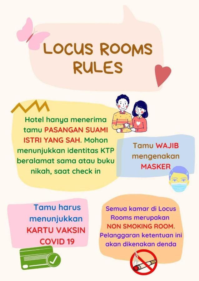 Locus Rooms باندونج المظهر الخارجي الصورة